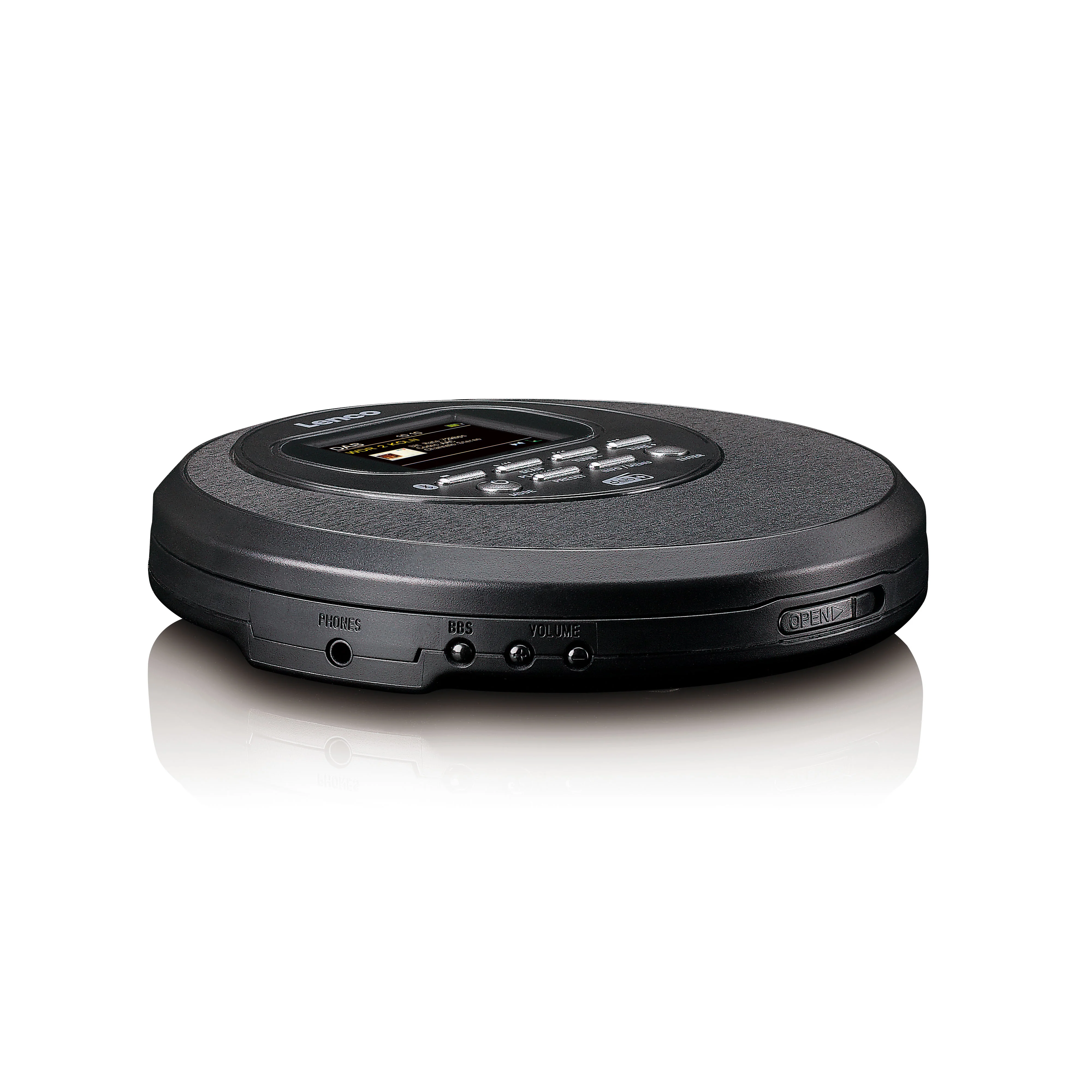 LENCO CD-500BK - Draagbare CD-speler met DAB+/FM-radio en Bluetooth® - Zwart - Image 4