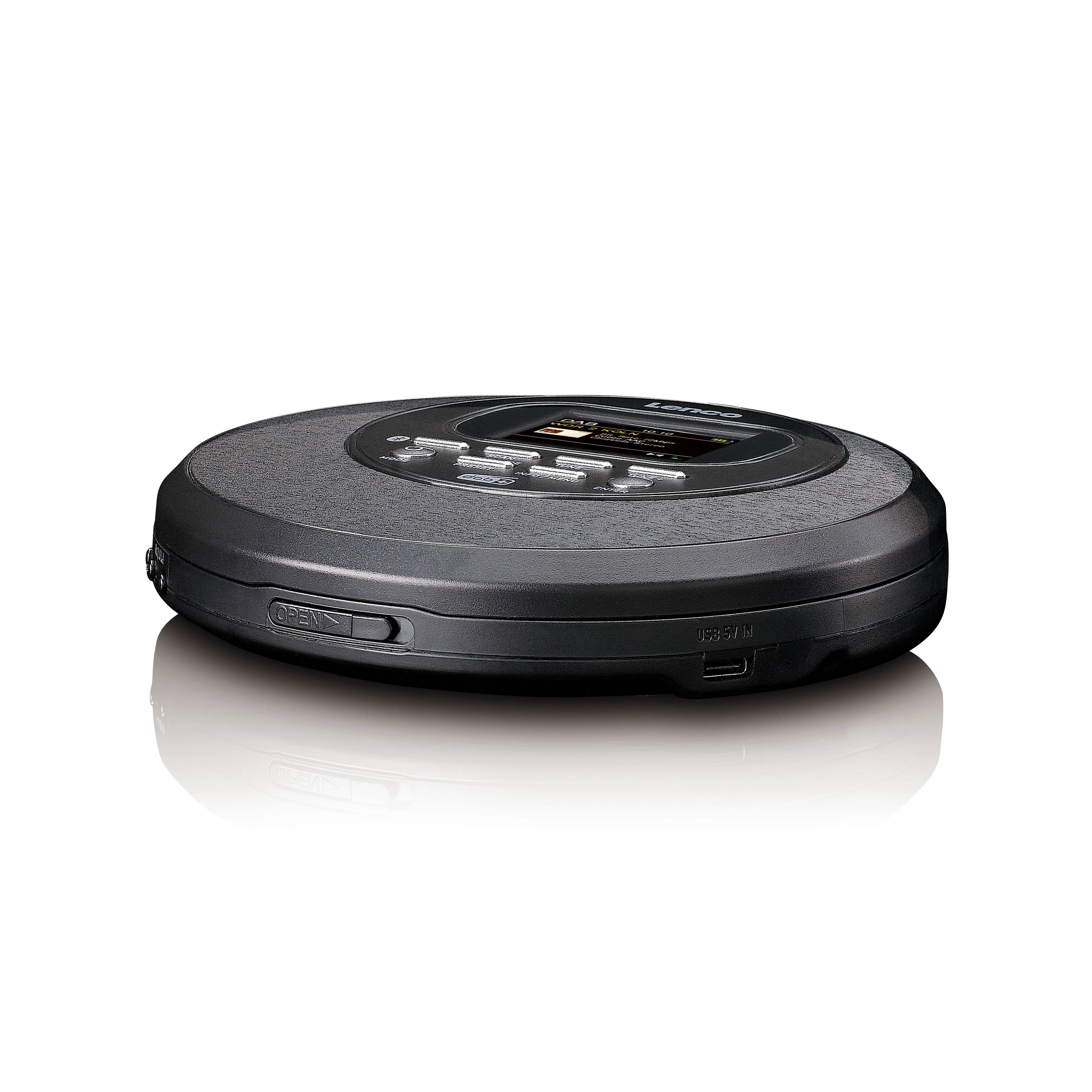 LENCO CD-500BK - Draagbare CD-speler met DAB+/FM-radio en Bluetooth® - Zwart - Image 5