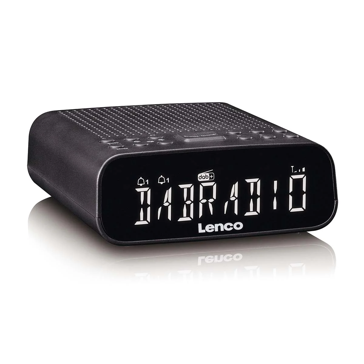 LENCO CR-606BK - Wekkerradio met DAB+/FM, Bluetooth® en groot dimbaar LCD-display - Zwart - Image 6