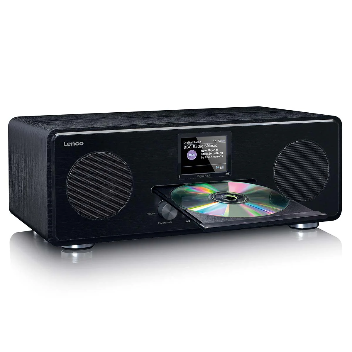 LENCO DAR-061BK - DAB+/FM radio met CD speler en Bluetooth® - Zwart - Image 3