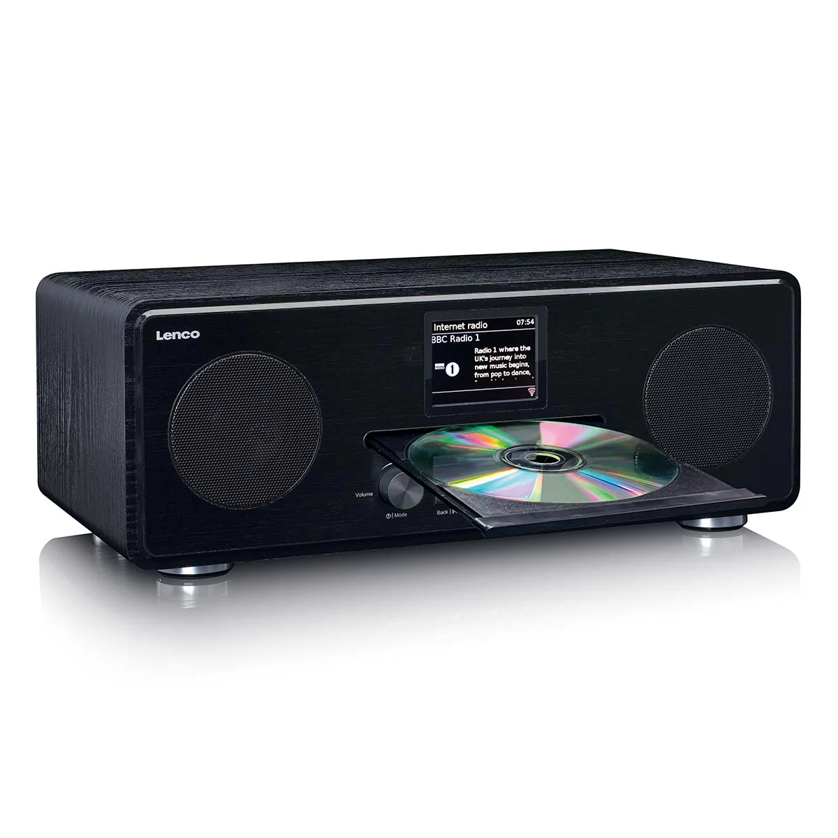LENCO DIR-261BK - Internet / DAB+ FM Radio met CD-speler en Bluetooth® - Zwart - Image 5
