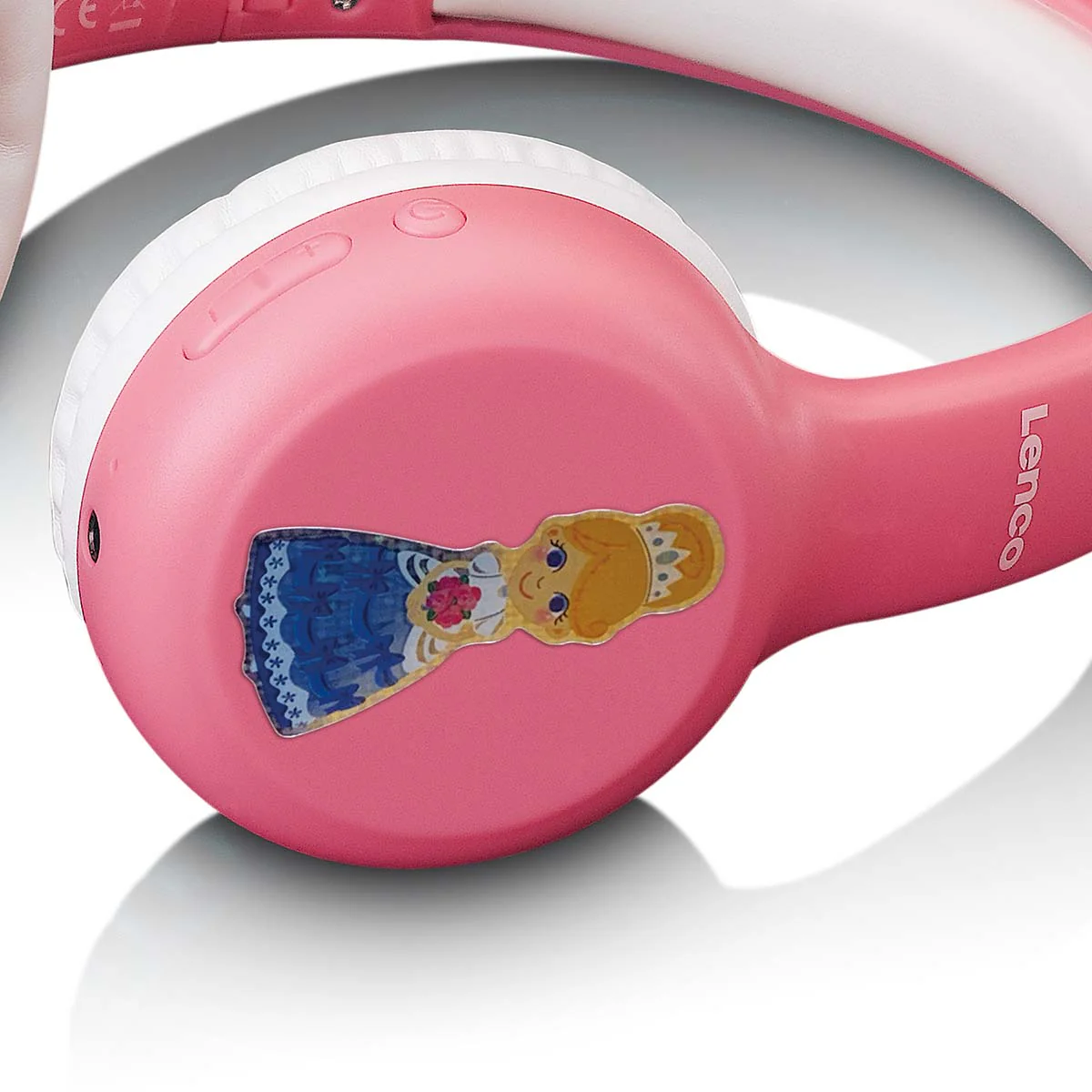 LENCO HPB-110PK - Vouwbare kinder Bluetooth® hoofdtelefoon - Pink - Image 8