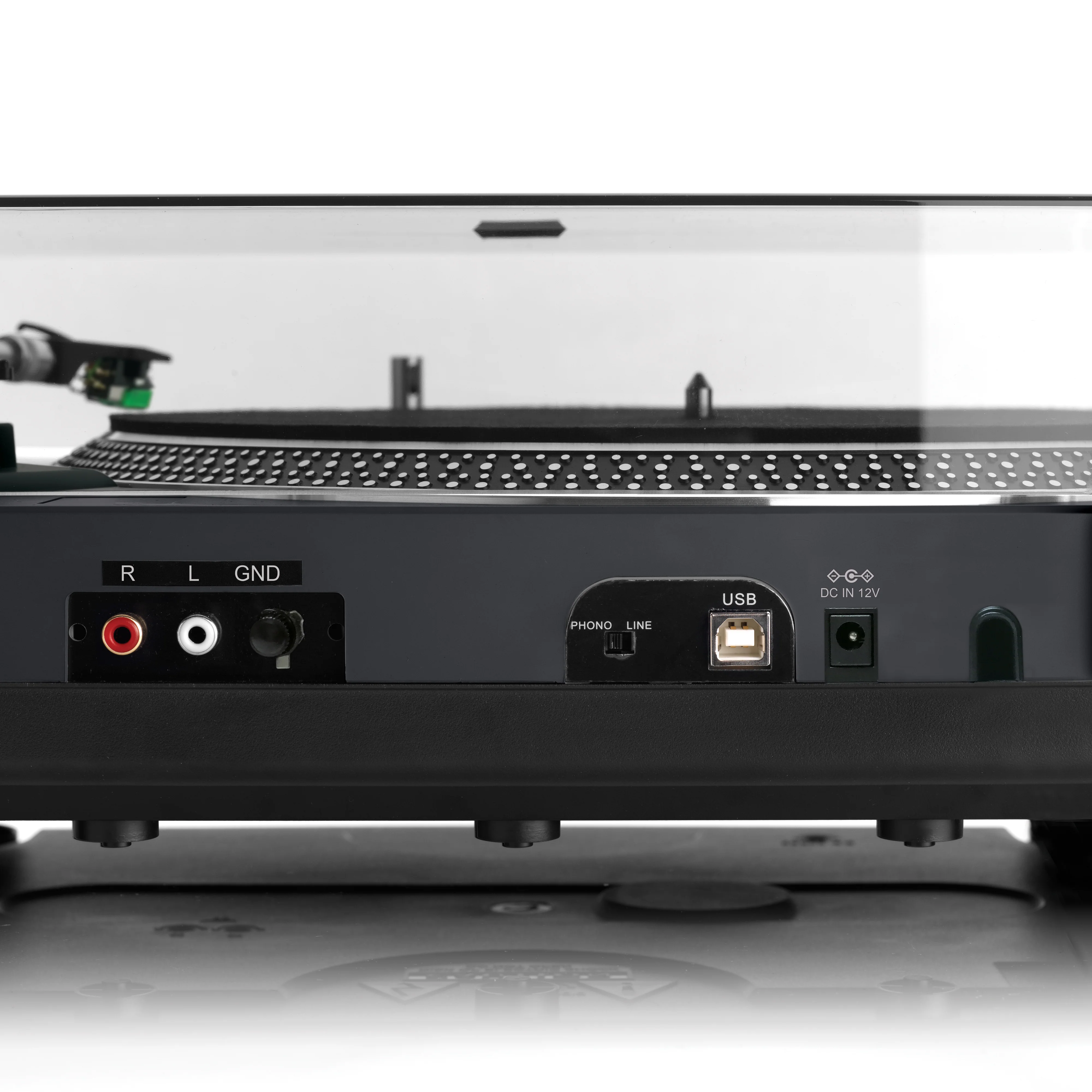 LENCO L-3828BK - Direct aangedreven Platenspeler met USB/PC encoding - Zwart - Image 3