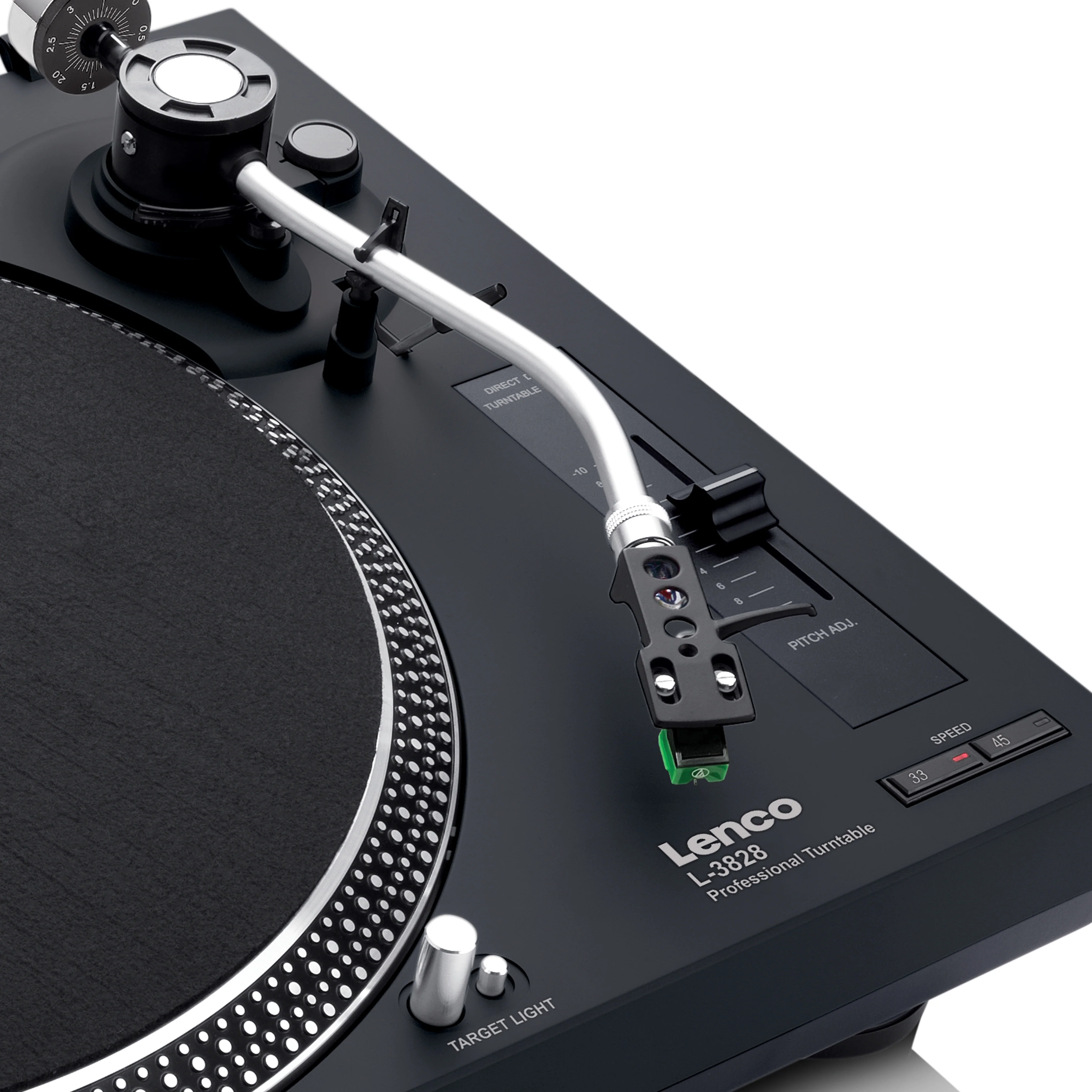 LENCO L-3828BK - Direct aangedreven Platenspeler met USB/PC encoding - Zwart - Image 6