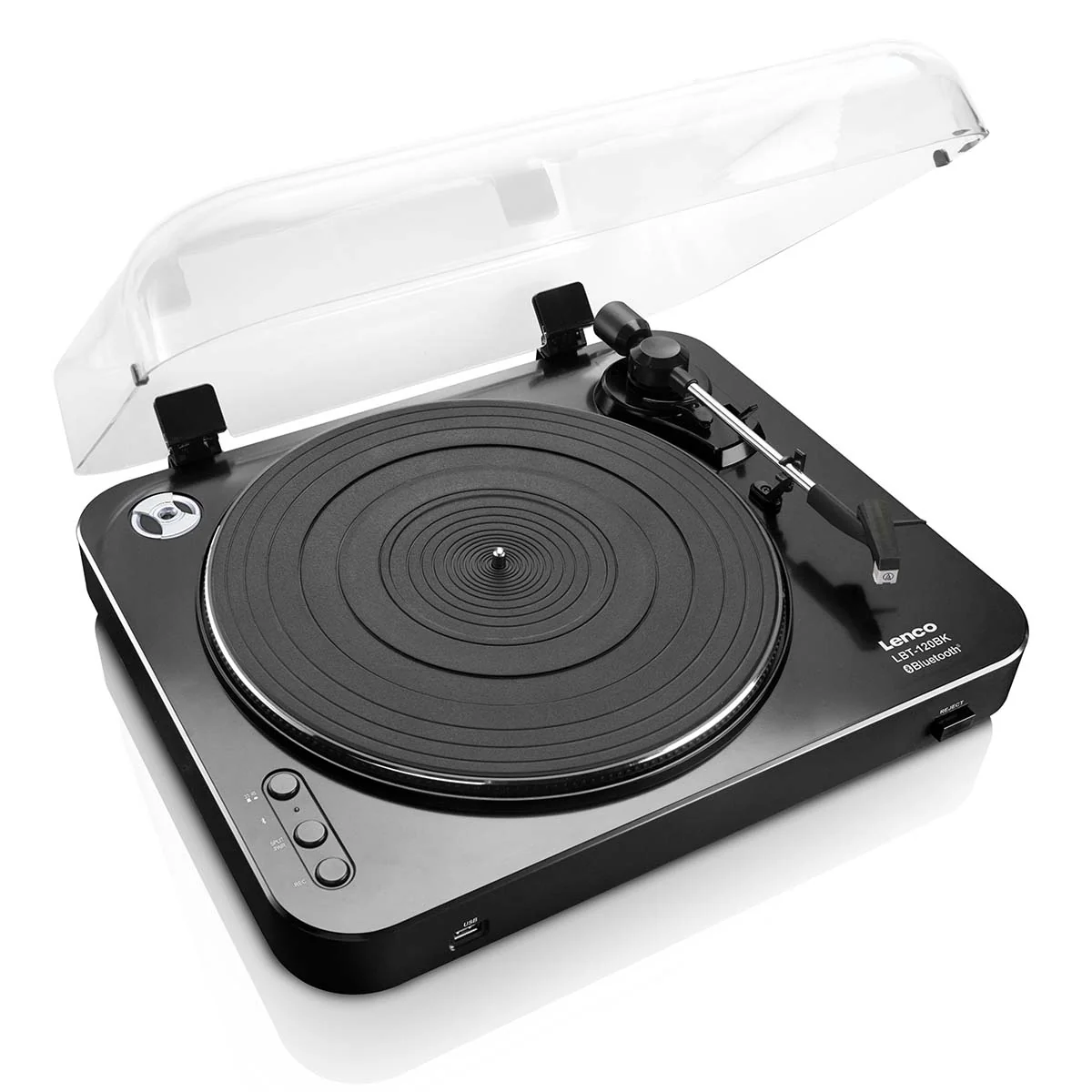 LENCO LBT-120BK - Platenspeler met Bluetooth® - Zwart - Image 4