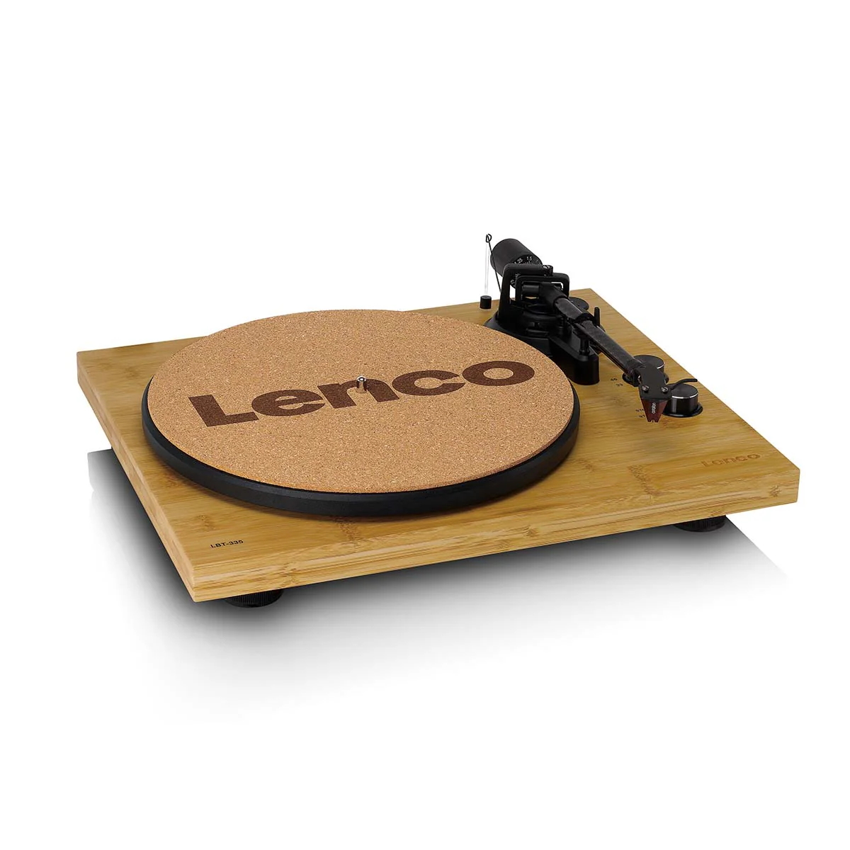 LENCO LBT-335BA - Platenspeler met Bluetooth® en Ortofon 2M Red cartridge - Bamboe - Image 10