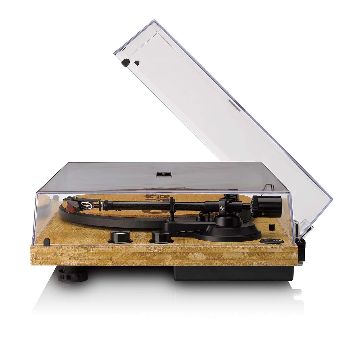 LENCO LBT-335BA - Platenspeler met Bluetooth® en Ortofon 2M Red cartridge - Bamboe - Image 14