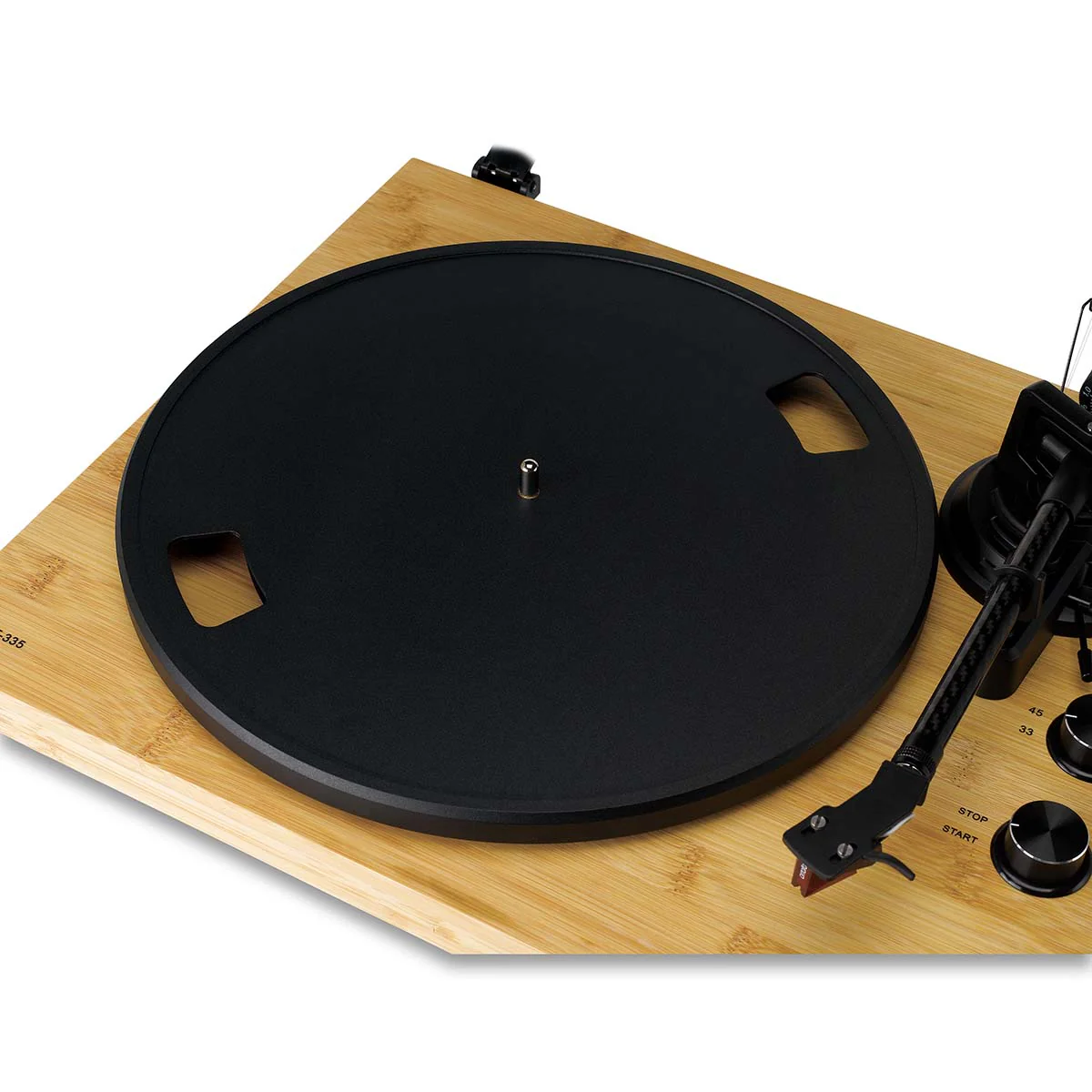 LENCO LBT-335BA - Platenspeler met Bluetooth® en Ortofon 2M Red cartridge - Bamboe - Image 16