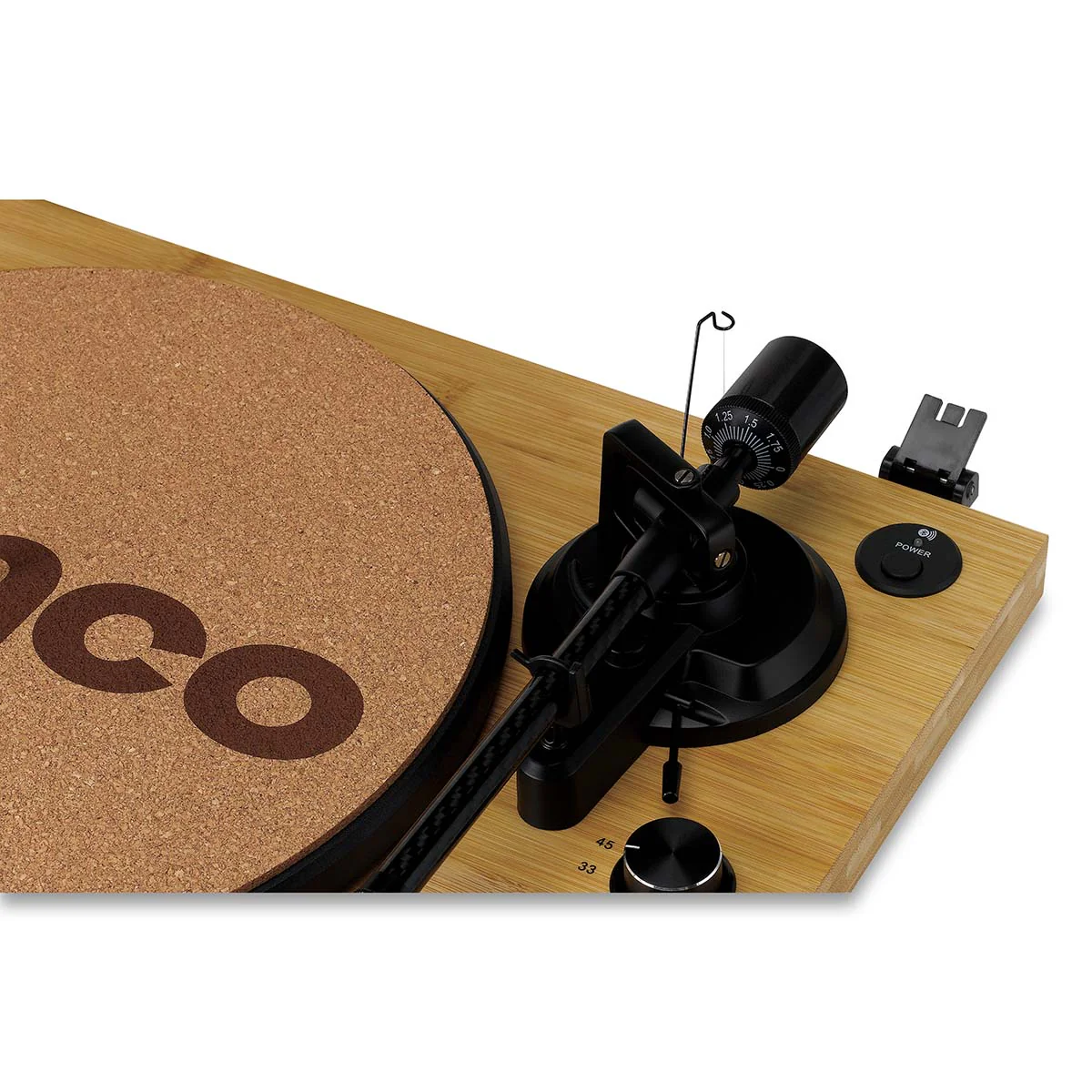 LENCO LBT-335BA - Platenspeler met Bluetooth® en Ortofon 2M Red cartridge - Bamboe - Image 17