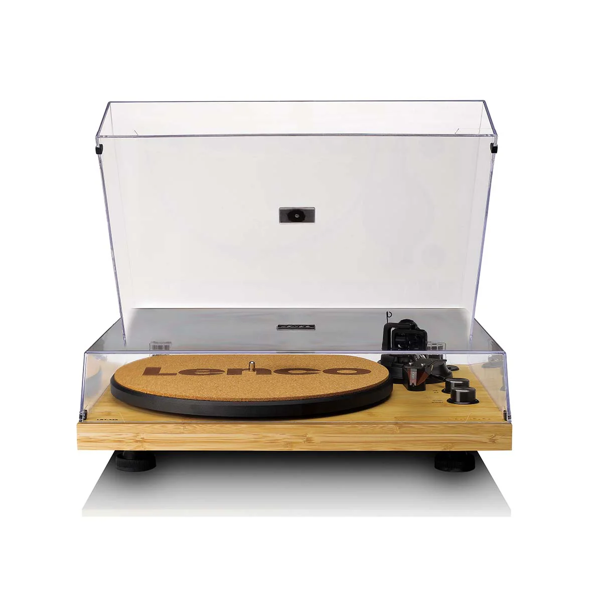 LENCO LBT-335BA - Platenspeler met Bluetooth® en Ortofon 2M Red cartridge - Bamboe - Image 5