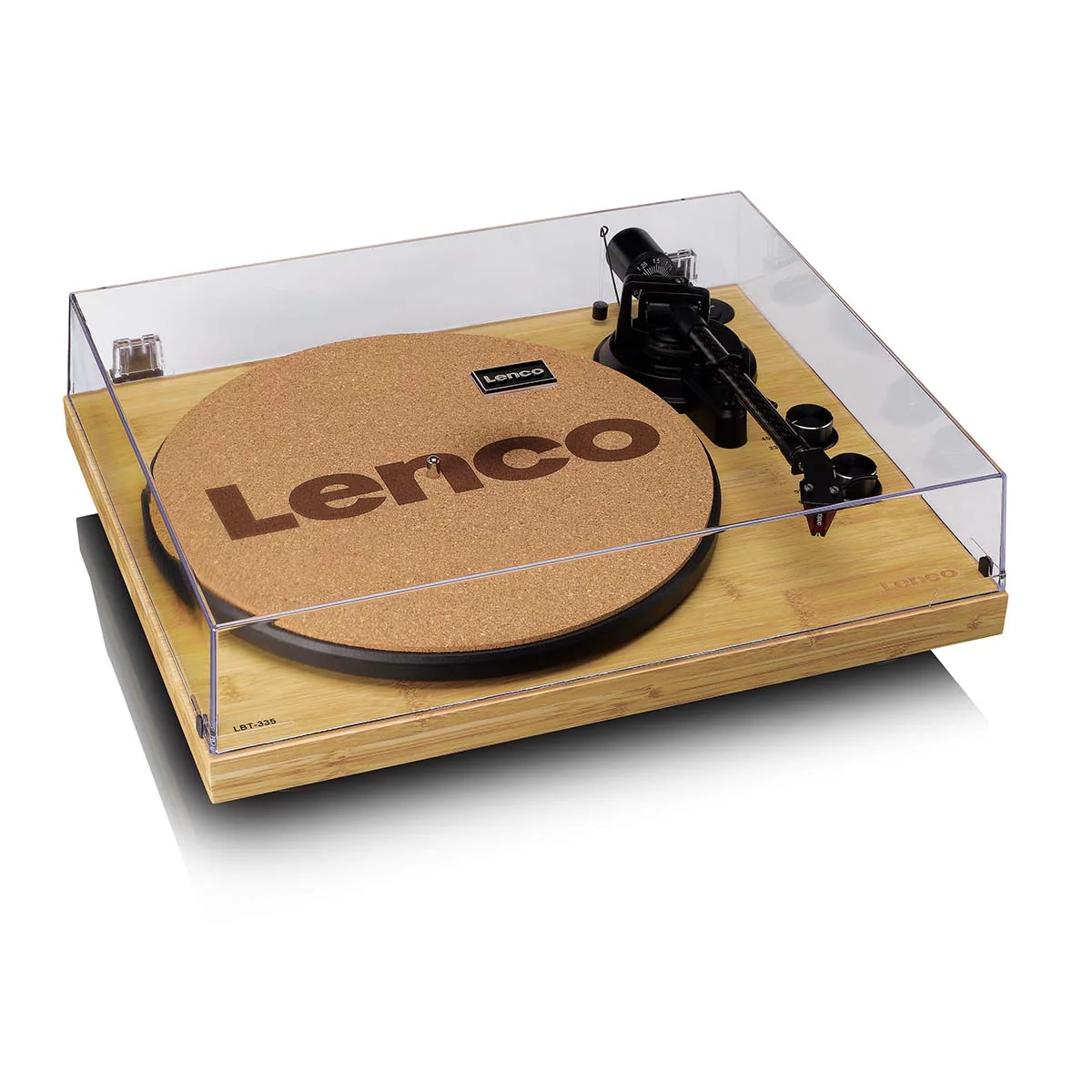 LENCO LBT-335BA - Platenspeler met Bluetooth® en Ortofon 2M Red cartridge - Bamboe - Image 8