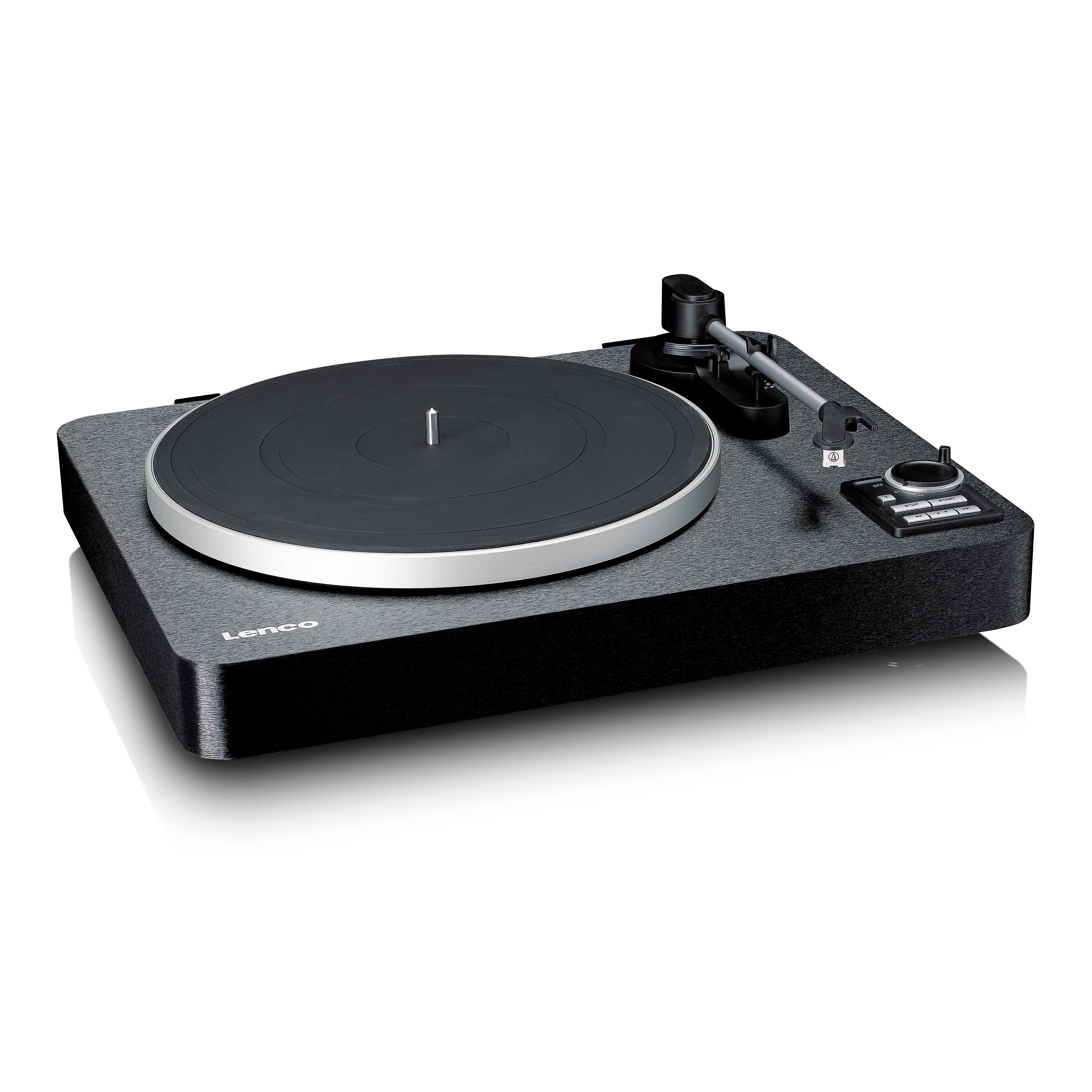 LENCO LBTA-165BK - Volledig automatische platenspeler met Bluetooth® overdracht en voorversterker - Metalen draaiplateau en toonarm - Zwart - Image 10