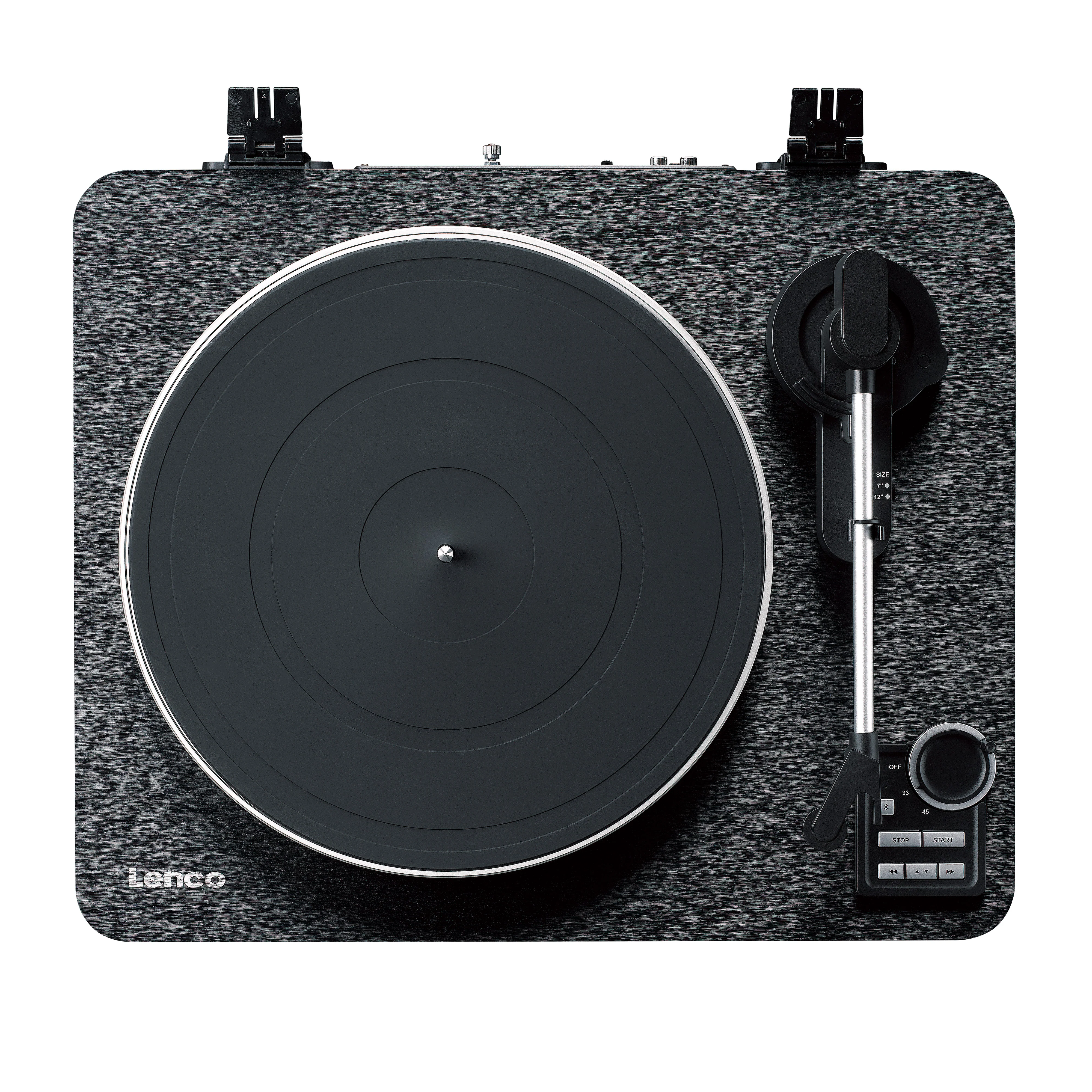 LENCO LBTA-165BK - Volledig automatische platenspeler met Bluetooth® overdracht en voorversterker - Metalen draaiplateau en toonarm - Zwart - Image 5