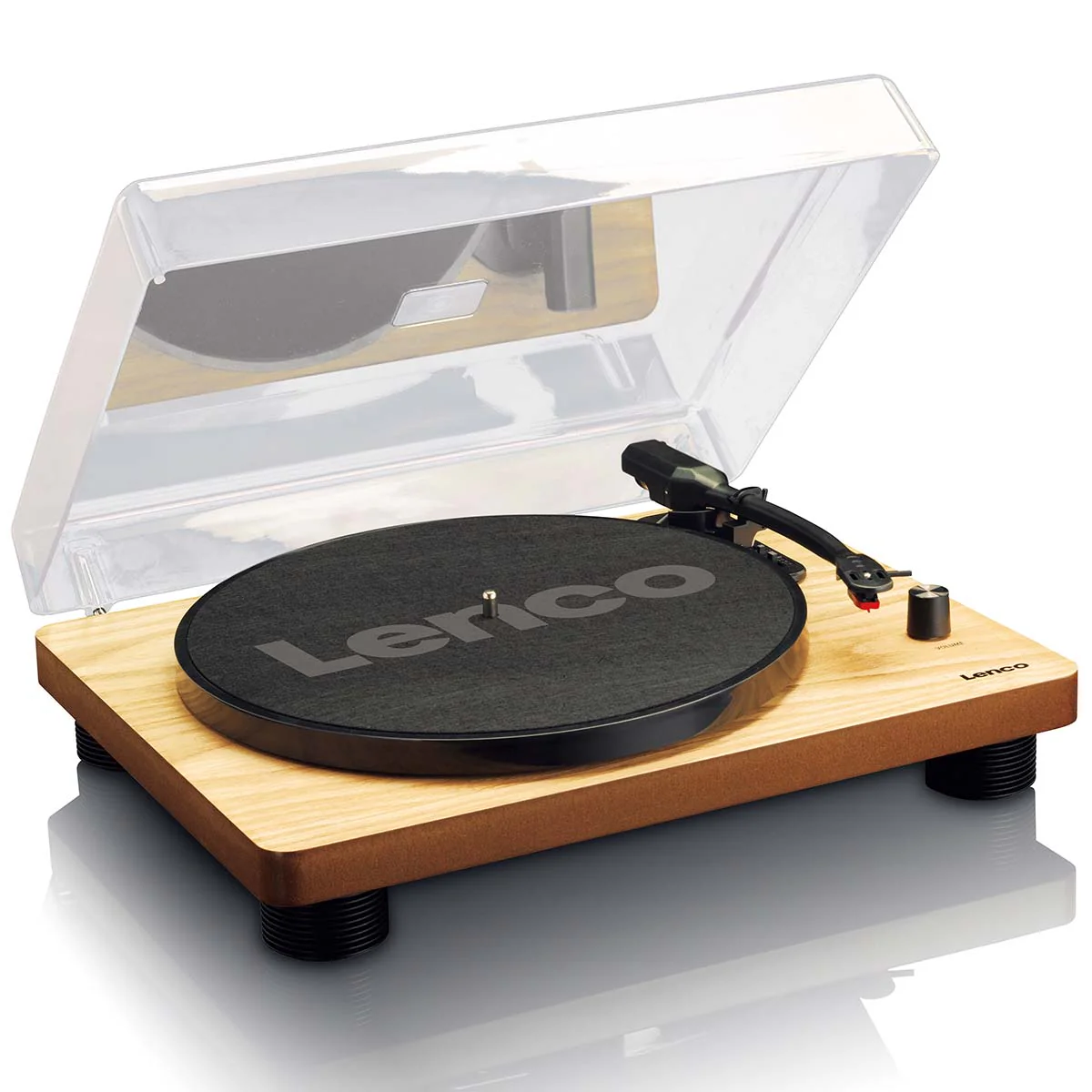 LENCO LS-50WD - Platenspeler mét ingebouwde speakers USB Encoding - Hout - Image 2