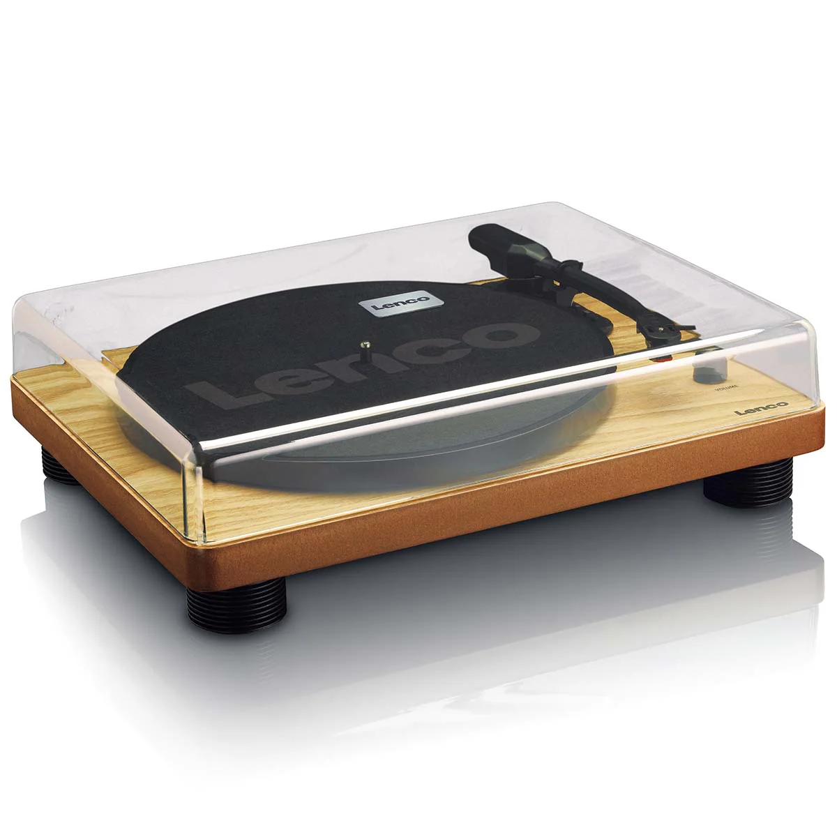 LENCO LS-50WD - Platenspeler mét ingebouwde speakers USB Encoding - Hout - Image 4