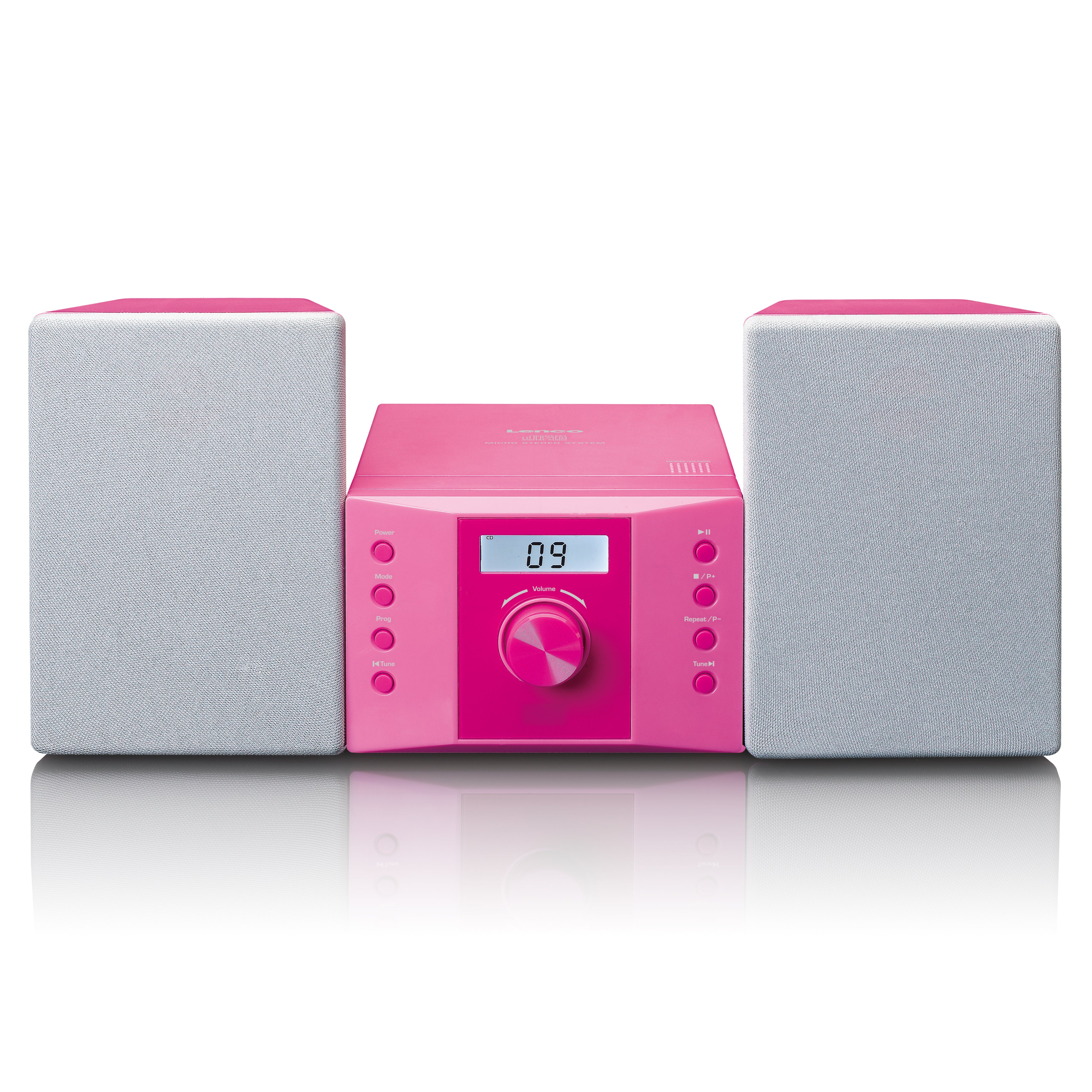 LENCO MC-013PK - Stereo set met FM radio en CD speler - Roze - Image 10