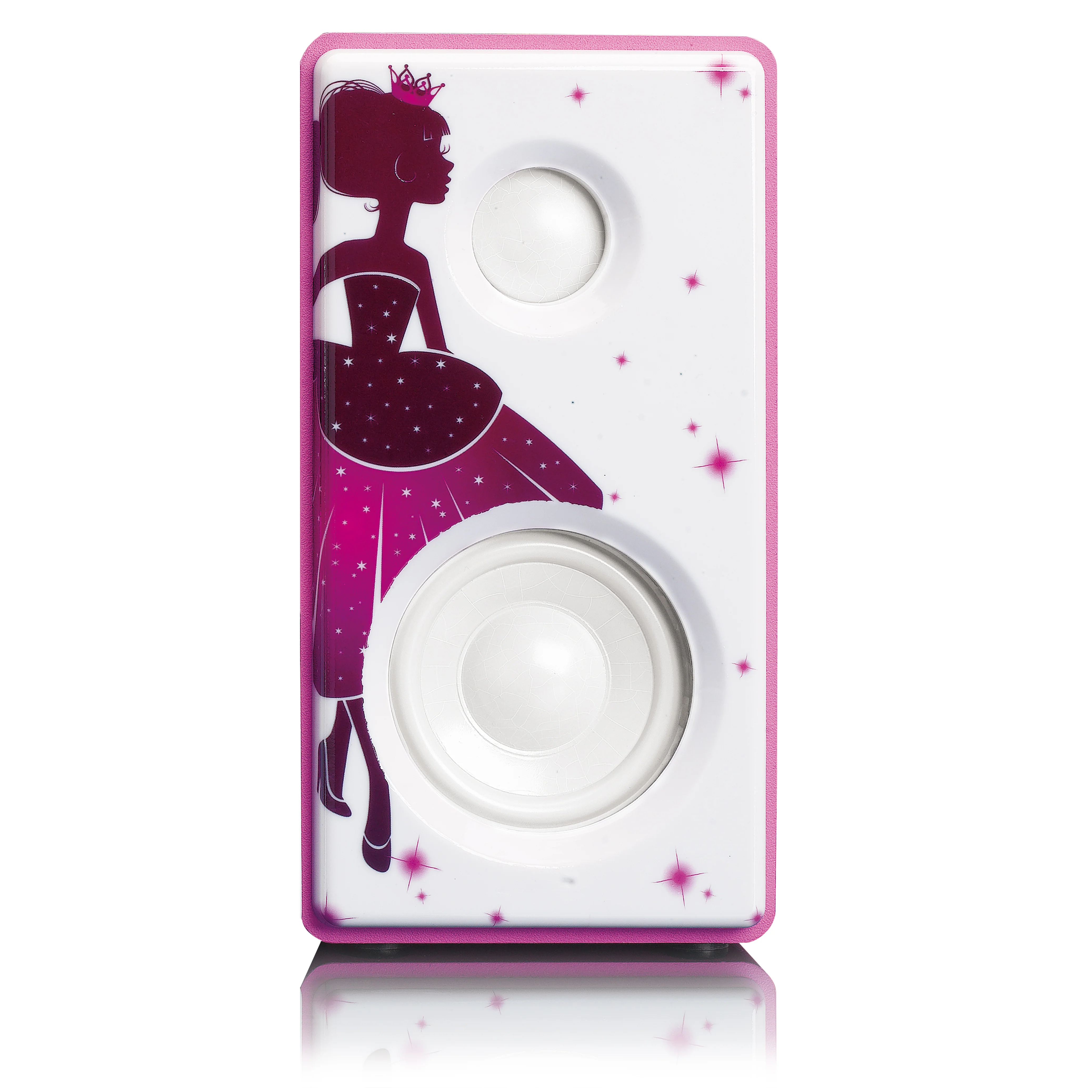 LENCO MC-020 Princess - Micro-set met FM Radio, Bluetooth®, USB en AUX ingang - Princes - Image 2