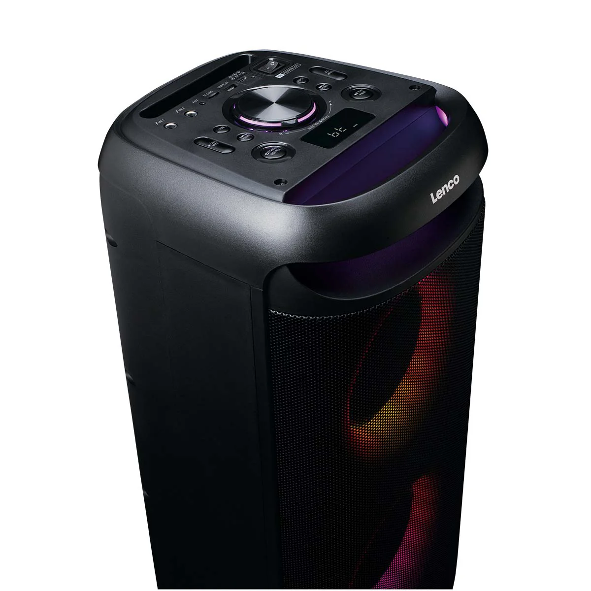 LENCO PA-210BK - Bluetooth® Party Speaker met LED-lichteffecten - 100W uitgangsvermogen, TWS, USB, tot 12 uur batterijduur - Zwart - Image 13