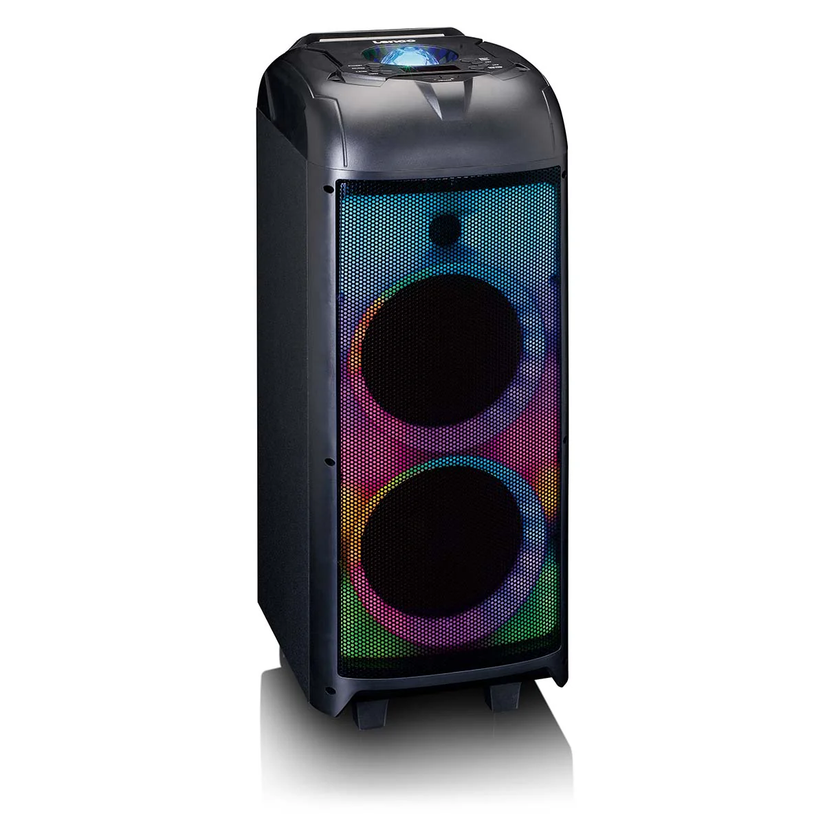LENCO PA-260BK - PA met front LED verlichting en disco bal - Image 11