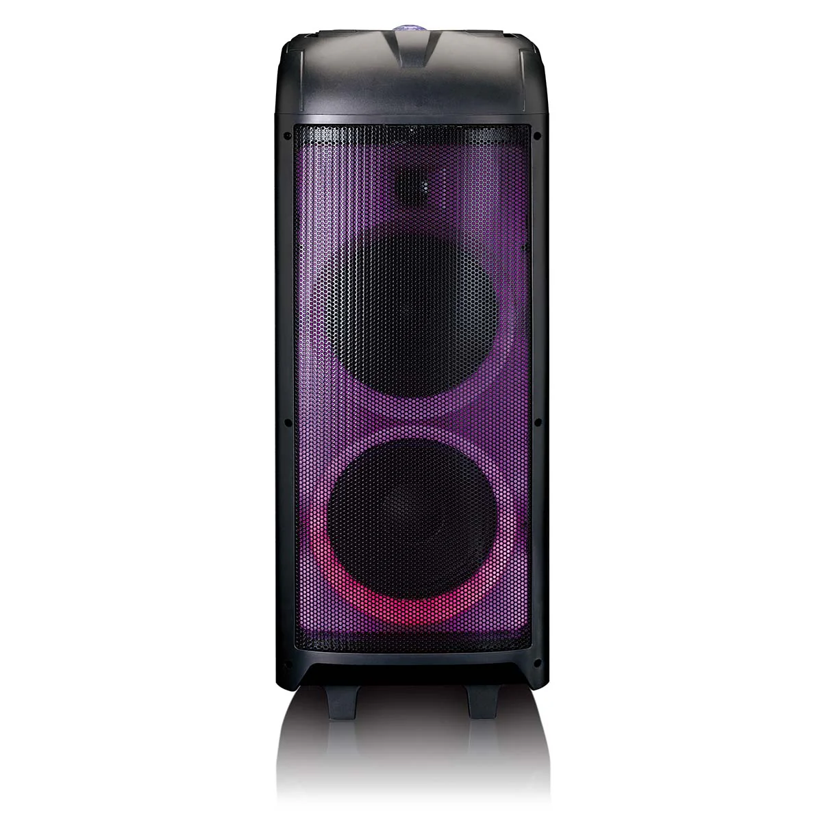 LENCO PA-260BK - PA met front LED verlichting en disco bal - Image 5