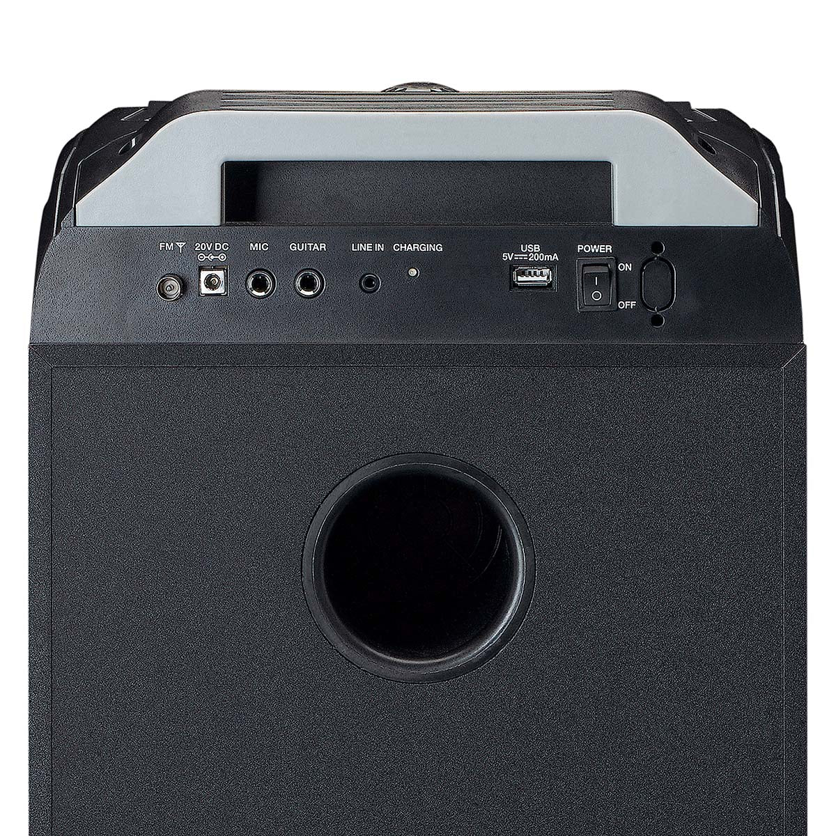 LENCO PA-260BK - PA met front LED verlichting en disco bal - Image 6