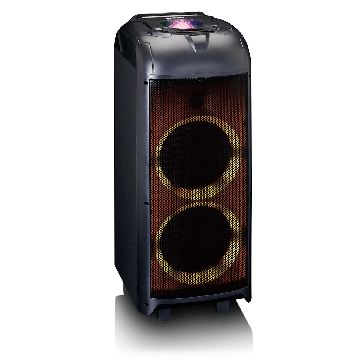 LENCO PA-260BK - PA met front LED verlichting en disco bal - Image 8