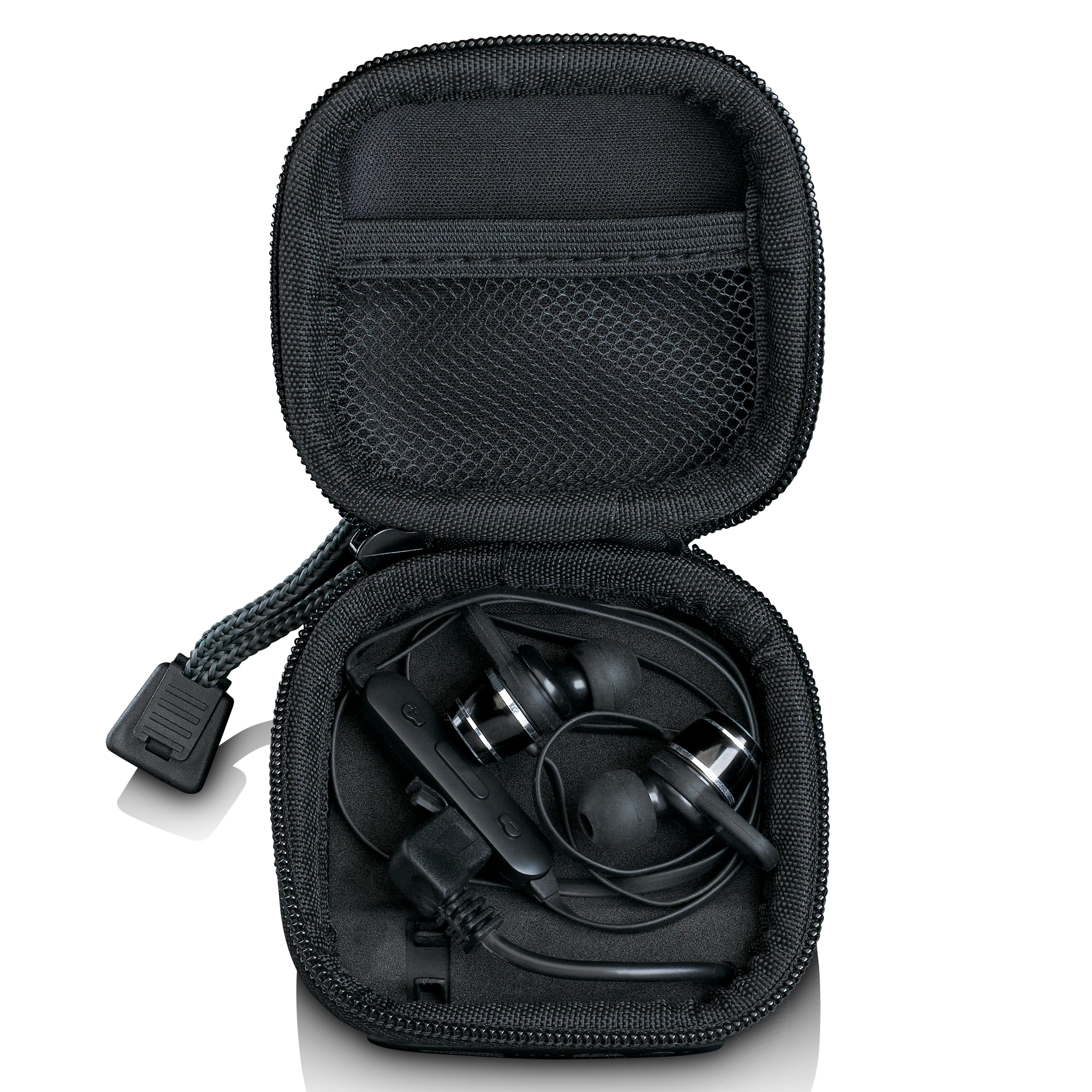 LENCO PBC-10GY - Case met ingebouwde powerbank - Grijs - Image 7