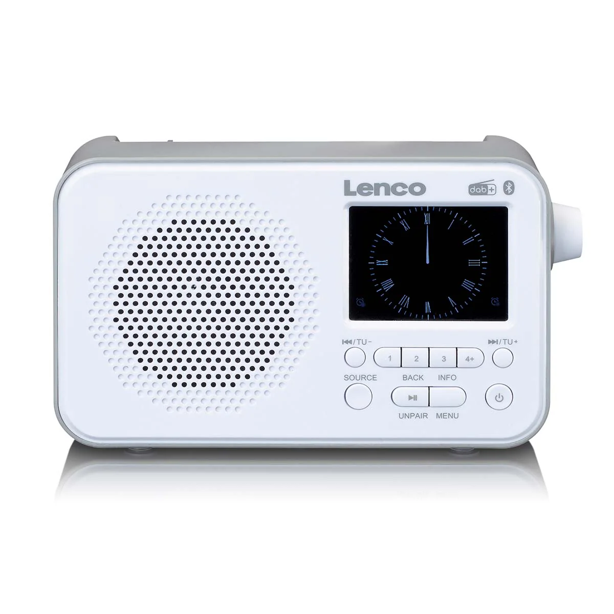 LENCO PDR-036WH - DAB+ / FM Radio met Bluetooth® - Wit - Image 3