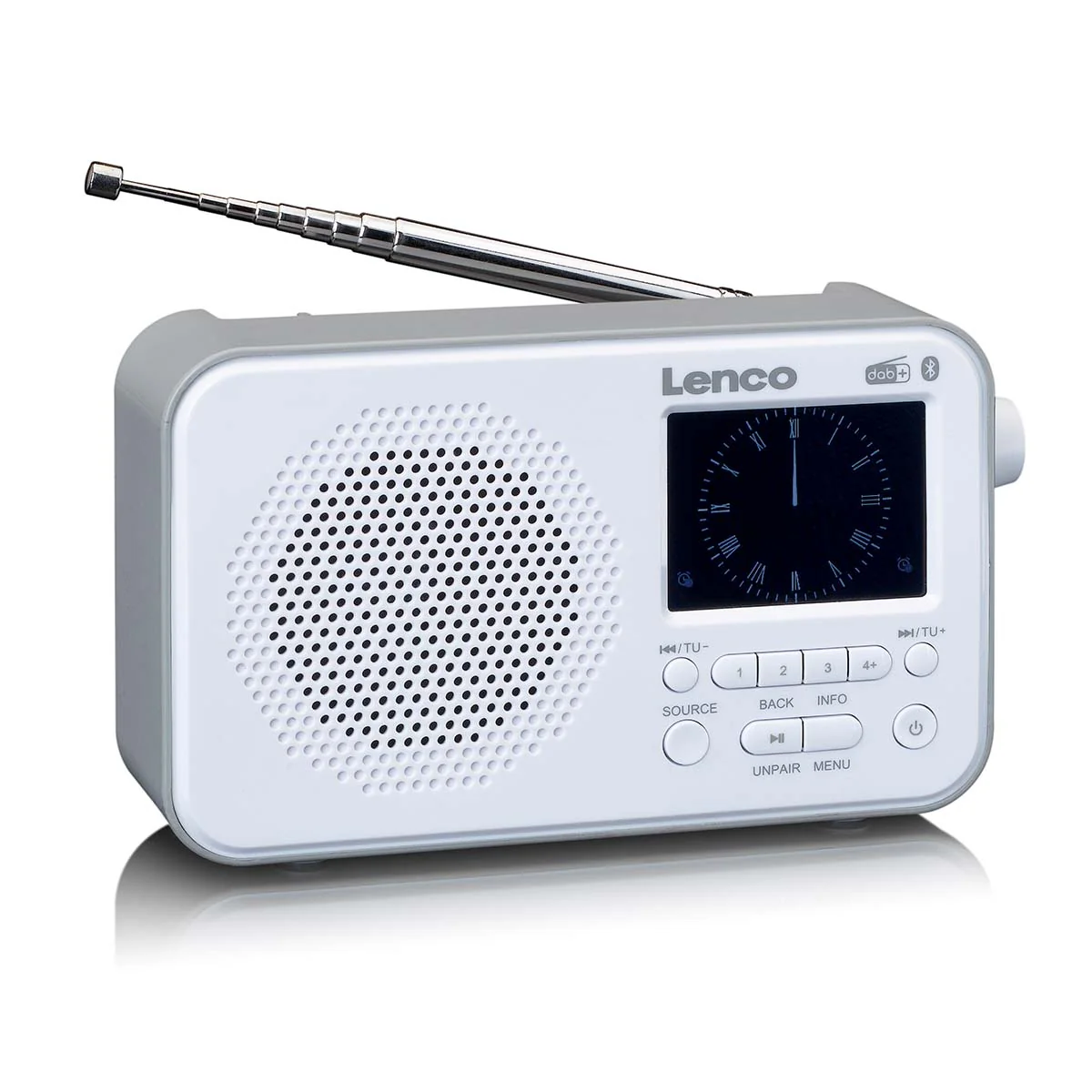 LENCO PDR-036WH - DAB+ / FM Radio met Bluetooth® - Wit - Image 5