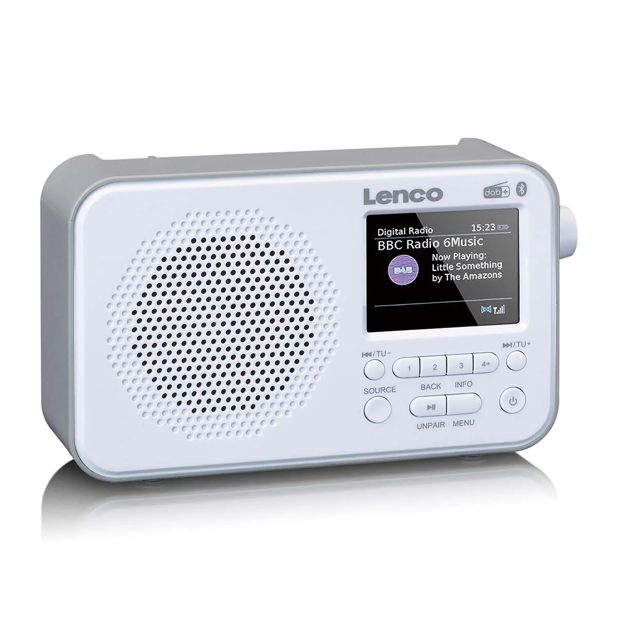 LENCO PDR-036WH - DAB+ / FM Radio met Bluetooth® - Wit - Image 6