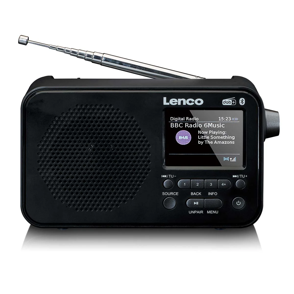 LENCO PDR-036BK - DAB+ / FM Radio met Bluetooth® - Zwart - Image 2