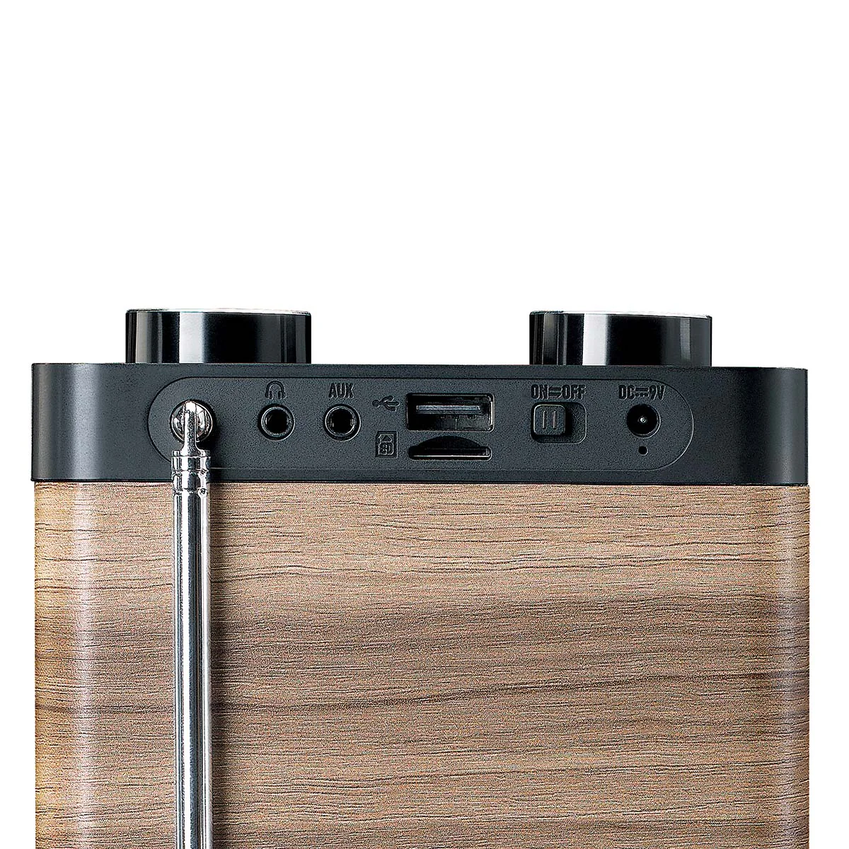 LENCO PDR-060WD - Portable DAB+/FM Radio Bluetooth®, 10W Speaker, 14H Batterij - Zwart - Image 12