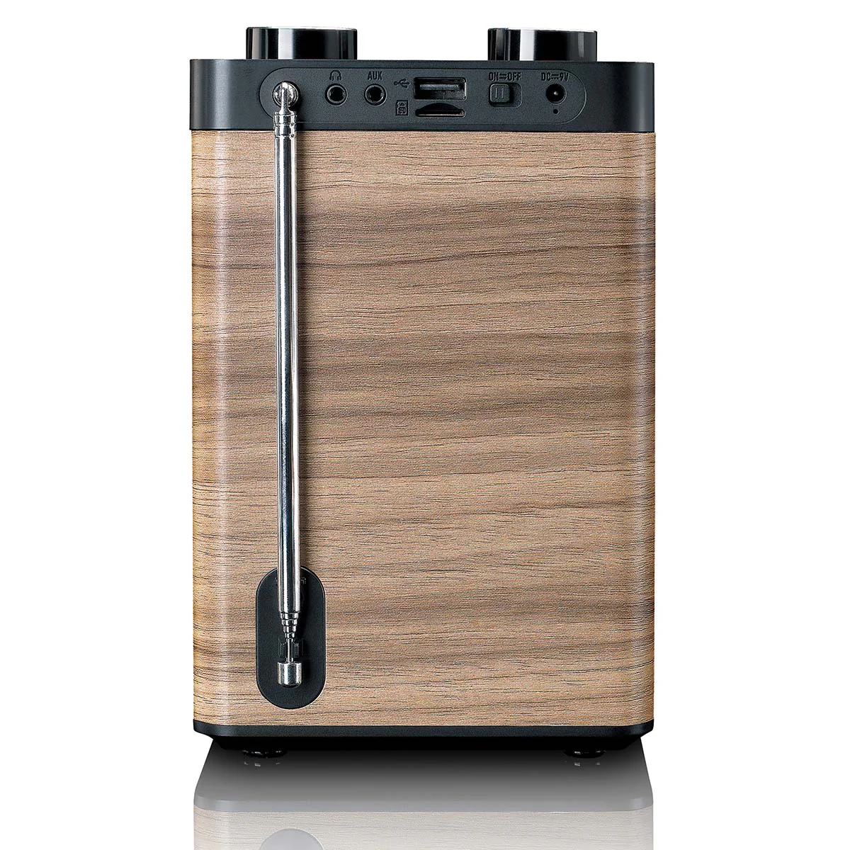 LENCO PDR-060WD - Portable DAB+/FM Radio Bluetooth®, 10W Speaker, 14H Batterij - Zwart - Image 6