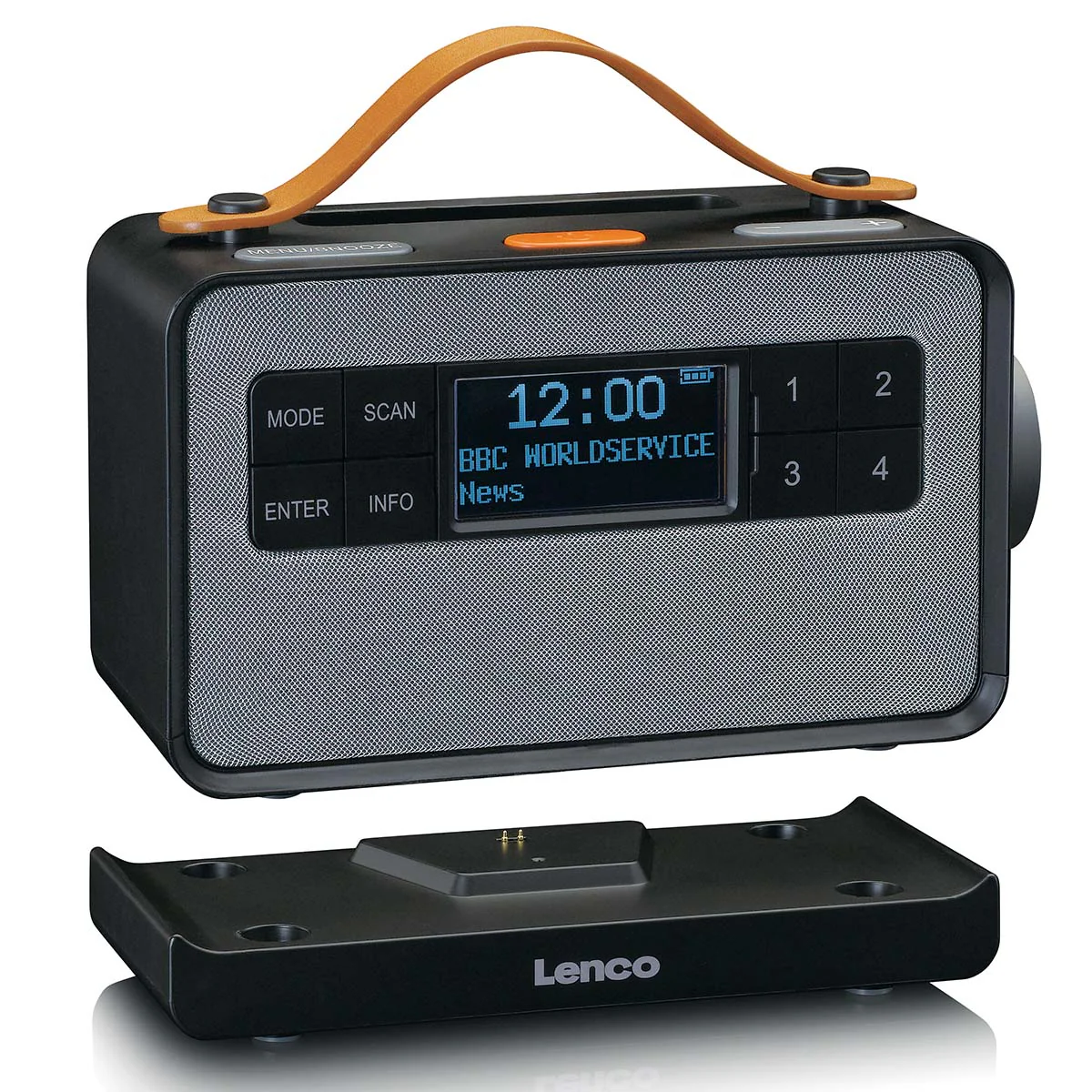 LENCO PDR-065BK - Draagbare FM/DAB+ radio met grote knoppen en "Easy Mode" functie - Zwart - Image 10