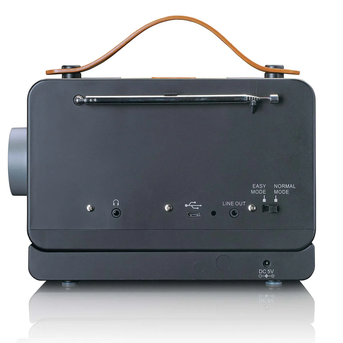 LENCO PDR-065BK - Draagbare FM/DAB+ radio met grote knoppen en "Easy Mode" functie - Zwart - Image 7