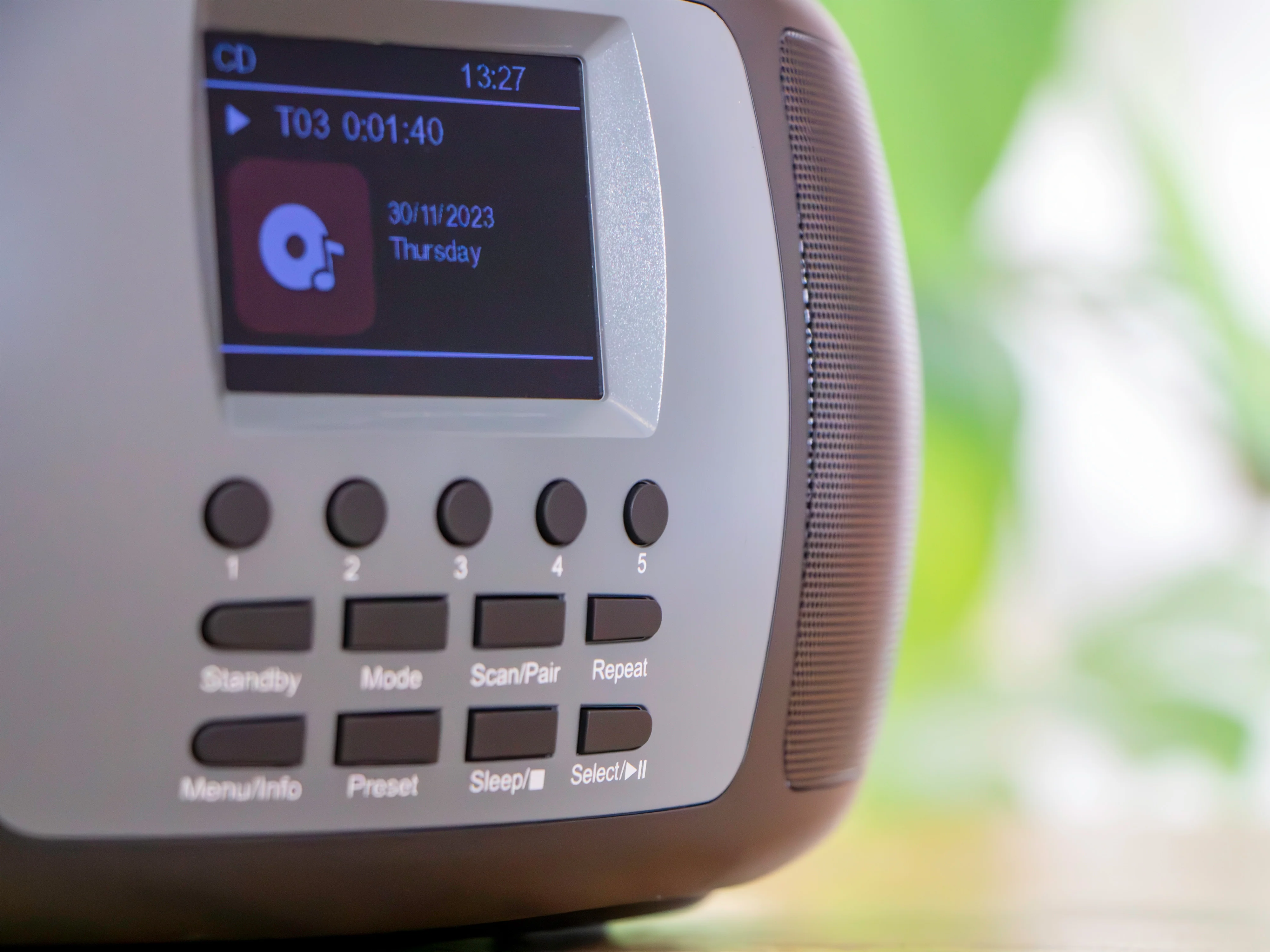 LENCO SCD-860BK - Draagbare DAB+/FM radio met Bluetooth®, CD-speler en groot LCD kleurendisplay - Zwart - Image 15