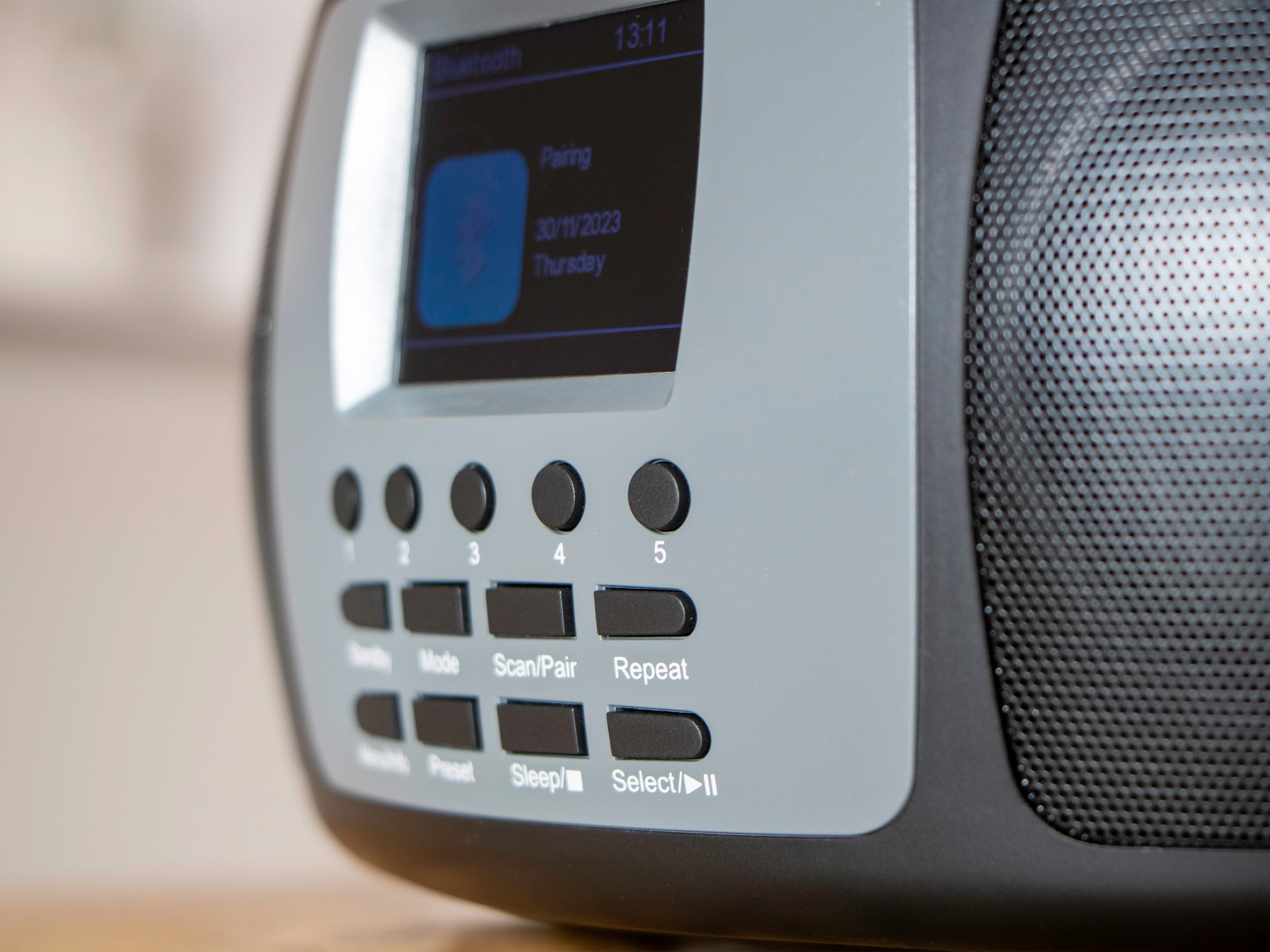 LENCO SCD-860BK - Draagbare DAB+/FM radio met Bluetooth®, CD-speler en groot LCD kleurendisplay - Zwart - Image 8