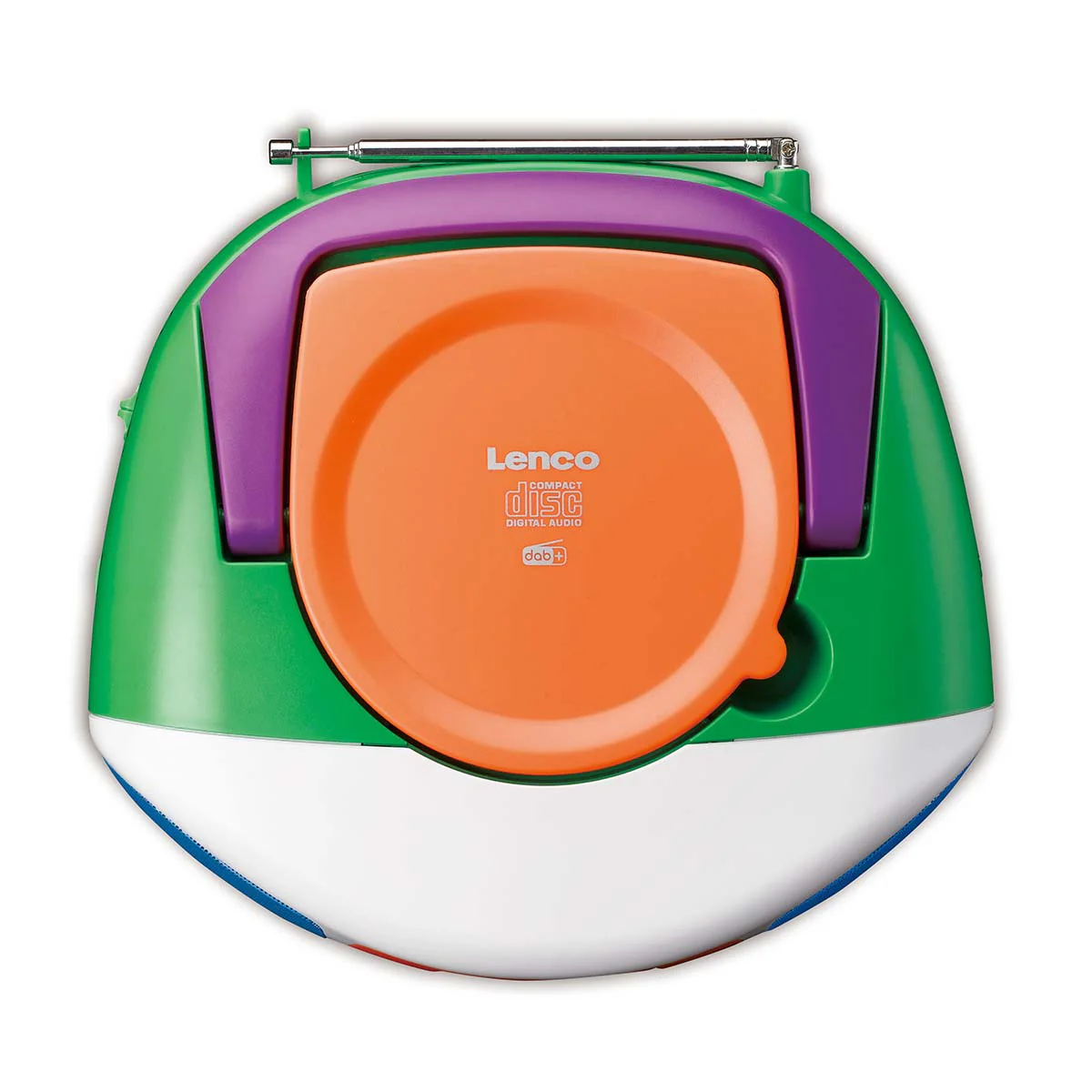 LENCO SCD-861KIDS - Draagbare DAB+/FM radio met Bluetooth®, CD-speler en groot LCD kleurendisplay - Vrolijke kleuren voor kinderen - Image 8