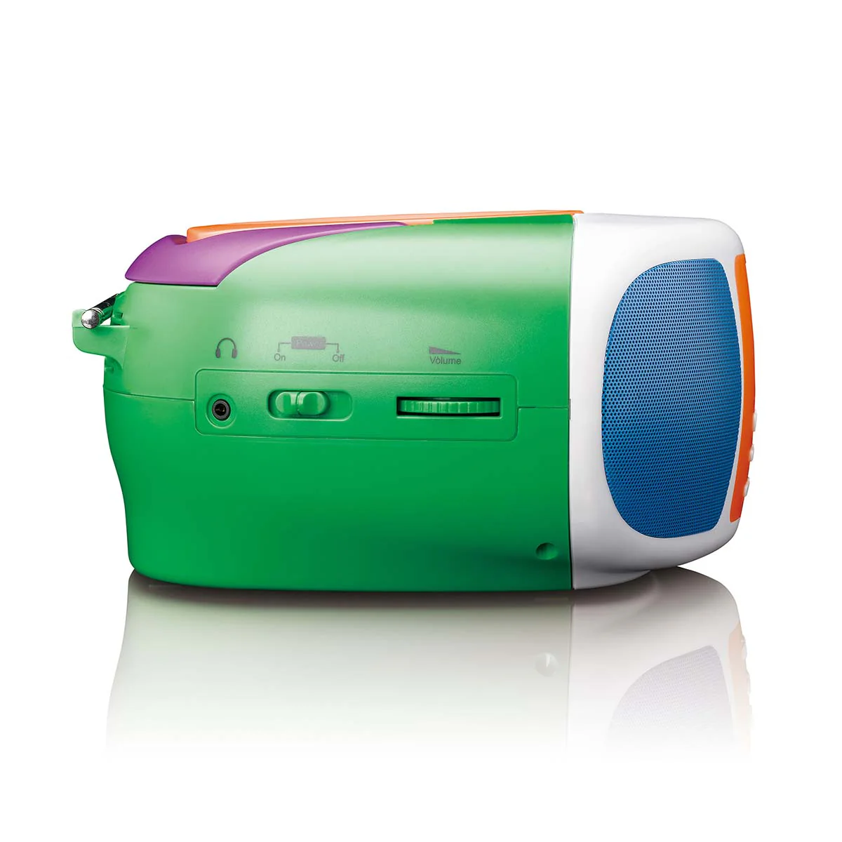 LENCO SCD-861KIDS - Draagbare DAB+/FM radio met Bluetooth®, CD-speler en groot LCD kleurendisplay - Vrolijke kleuren voor kinderen - Image 9